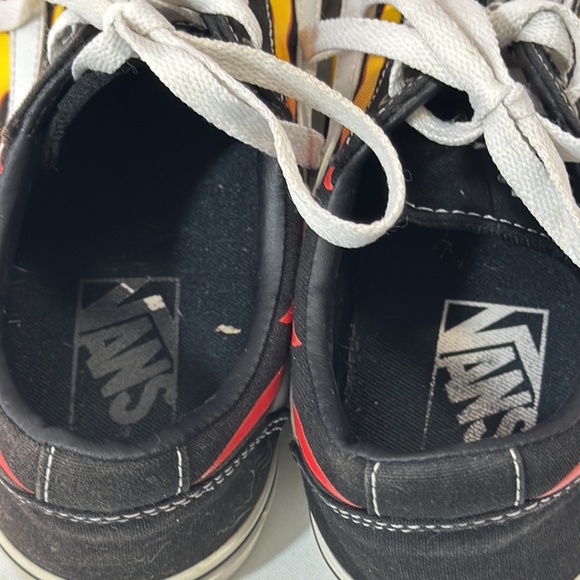 Vans Old Skool Flame Womens Classic Skateboard Shoes Lace Up Size 7.5 - Picture 9 of 11